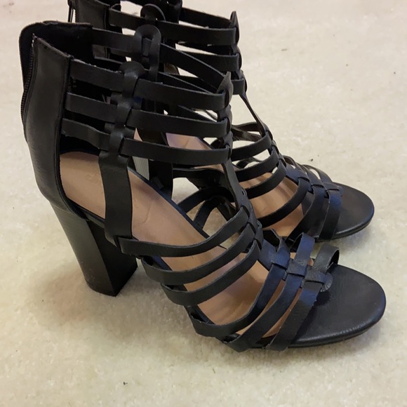 Charlotte Russe strappy black heels - Picture 4 of 4